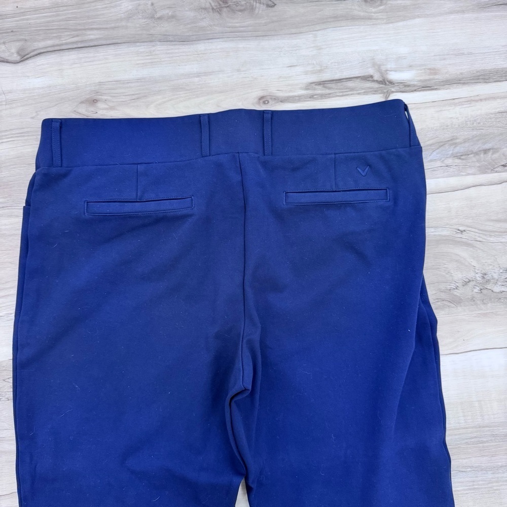 Callaway Stretch Golf Pants woman’s pull on comfortable navy blue Sz XXL - Picture 4 of 6